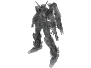 Gundam Unicon 3D Model preview