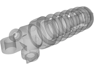 Stratos Helix Pro Shock 3D Model preview