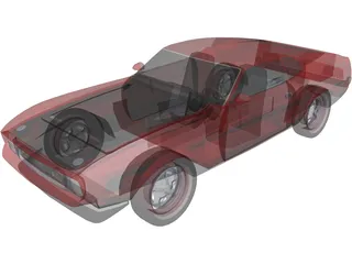 Ford Mustang Mach-1 3D Model preview