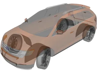 Ford Edge (2010) 3D Model preview