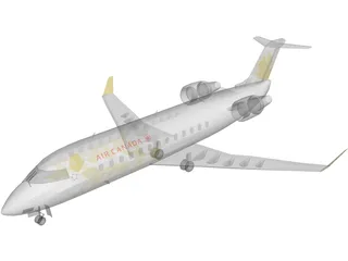 Bombardier CRJ-200 Air Canada Jazz 3D Model preview
