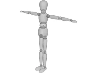 Dummy 3D Model preview
