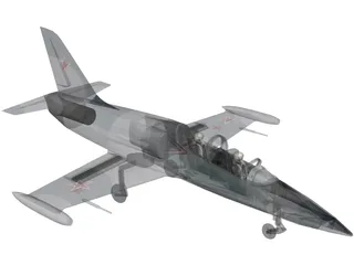Aero L-39 Albatros Soviet Air Force 3D Model preview