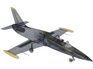 Aero L-39 Albatros US Navy 3D Model preview