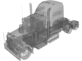 Peterbilt 379 3D Model preview
