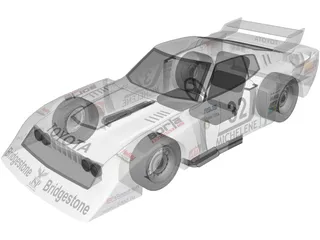 Toyota NASCAR Turbo 3D Model preview
