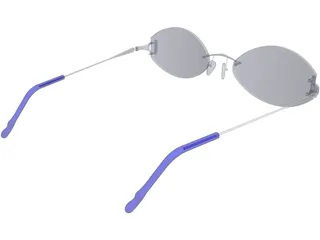 Glasses 3D Model preview