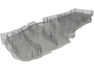 Pienza Italy 3D Model preview