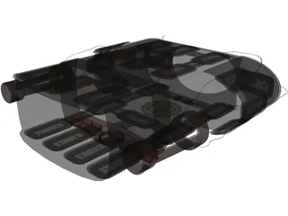 Powersuit 3D Model preview