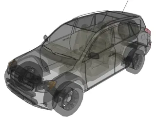 Toyota RAV4 (2008) 3D Model preview
