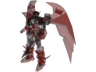 Oz-MS13 Gundam Epyon 3D Model preview