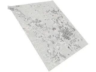 Wolverhampton City (UK) 3D Model preview