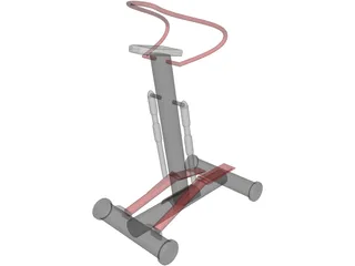 Step Mashine 3D Model preview