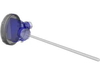 Temperature Probe 3D Model preview