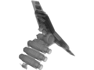 Nebulon Ranger 3D Model preview