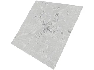 Rockford City 3D Model preview