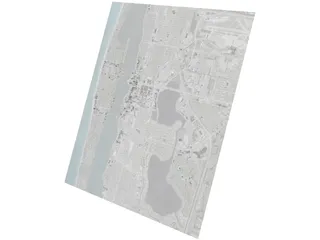 West Palm Beach City 3D Model preview