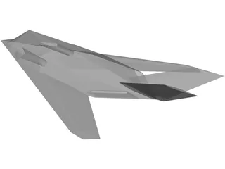 F-117 3D Model preview