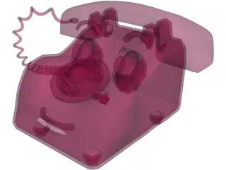 Funny Phone 3D Model preview