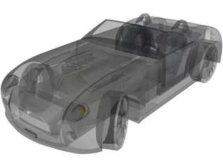 Ford Shelby Cobra 3D Model preview