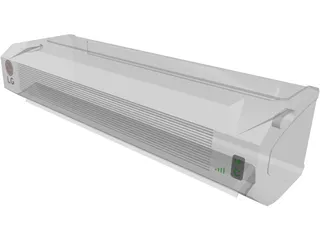 Air Conditioner LG Int 3D Model preview