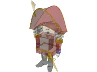 Nutcracker 3D Model preview