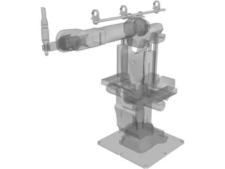 Fanuc Robotics S-420iF 3D Model preview