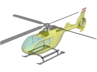 Eurocopter EC-135 3D Model preview
