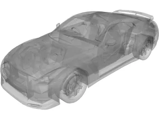 Nissan GT-R Spec-V 3D Model preview