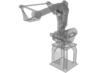 Fanuc M-410iB 3D Model preview