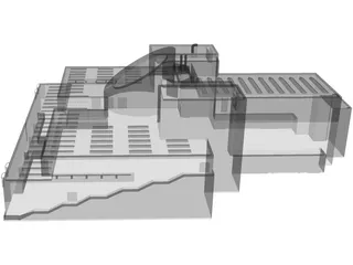Museum of Modern Art 3D Model preview
