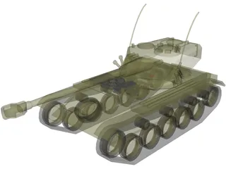 AMX 13 3D Model preview