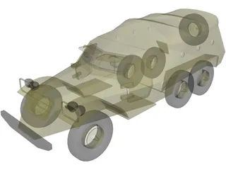 BTR 152 3D Model preview