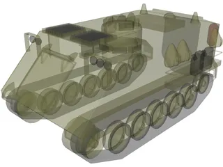 M113 3D Model preview