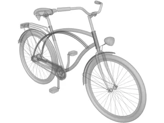 Bike 3D Model preview