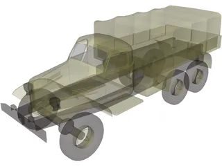ZIL 157 3D Model preview