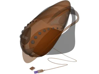 Ionizer Apple ionik 3D Model preview