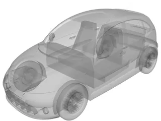 Citroen C3 3D Model preview