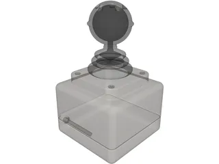 Joystick 3D Model preview