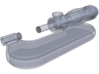 Micrometer 3D Model preview