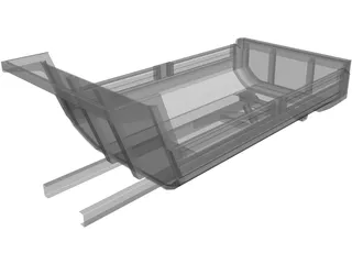 Truck Damper 3D Model preview
