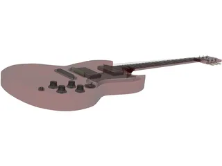 Gibson SG Guitar 3D Model preview