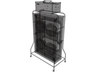 Vox Guitar Amp 3D Model preview