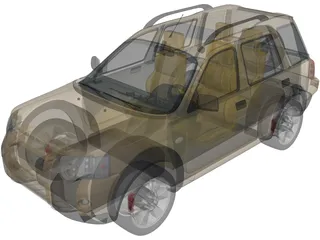 Land Rover Freelander Td4 (2004) 3D Model preview