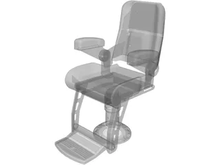 Helm Chair 3D Model preview