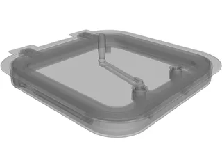 Freeman Hatch Model 3150 3D Model preview