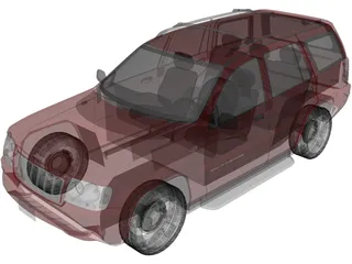 Jeep Grand Cherokee (2006) 3D Model preview