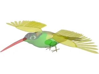 Hummingbird 3D Model preview