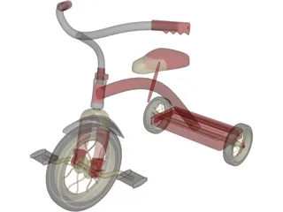 Tricycle 3D Model preview