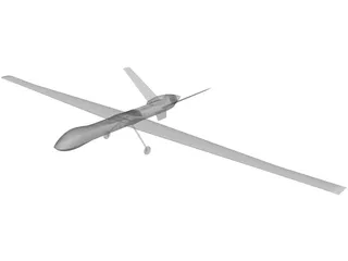 Predator B NASA Altair 3D Model preview